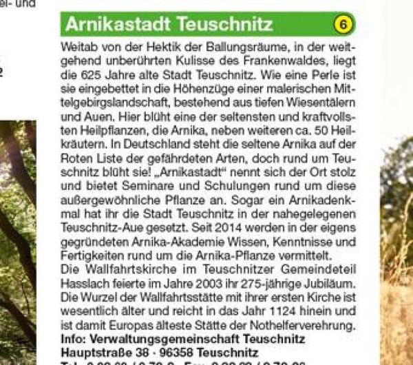 Produktbild: Frankenwaldsteig Wanderkarte
