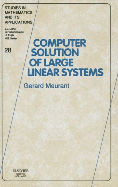 Produktbild: Computer Solution of Large Linear Systems