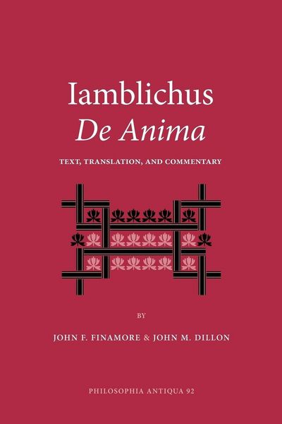 Produktbild: Iamblichus de Anima
