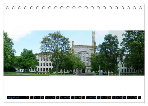 Produktbild: Bielefeld gibt es! Stadtpanoramen (Tischkalender 2026 DIN A5 quer), CALVENDO Monatskalender