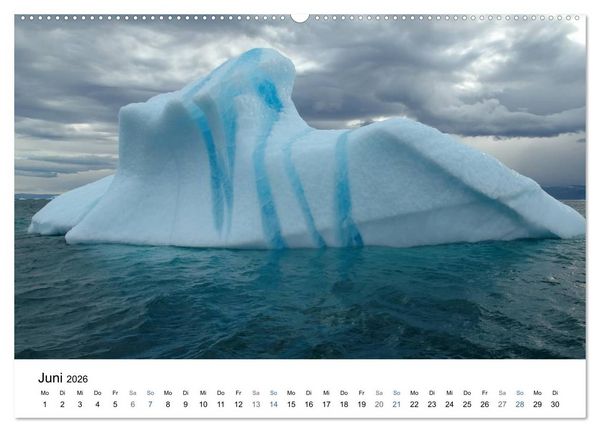 Produktbild: Antarktis (Wandkalender 2026 DIN A2 quer), CALVENDO Monatskalender