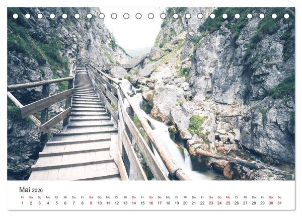 Produktbild: Br&uuml;cken dieser Erde (Tischkalender 2026 DIN A5 quer), CALVENDO Monatskalender