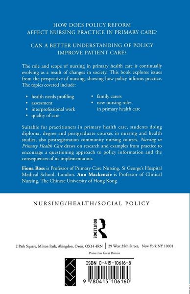 Produktbild: Nursing in Primary Health Care