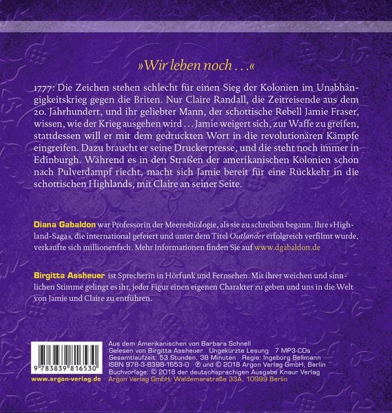 Produktbild: Outlander &ndash; Echo der Hoffnung