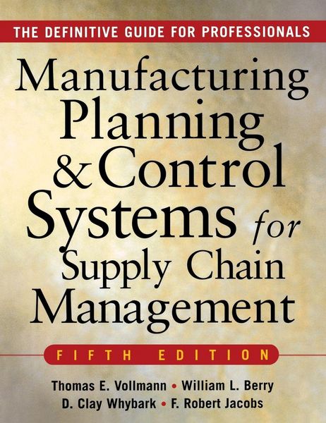 Produktbild: Manufacturing Planning and Control Systems for Supply Chain Management