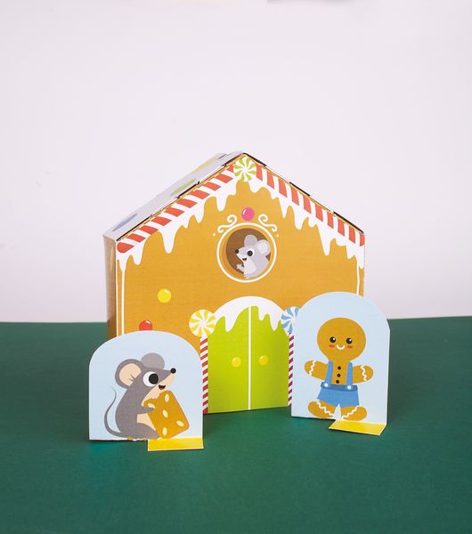 Produktbild: Verbastelhaus f&uuml;r die Allerkleinsten. Adventskalender - Mein zuckers&uuml;&szlig;es Lebkuchenhaus