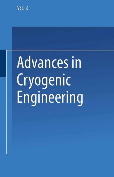 Produktbild: Advances in Cryogenic Engineering