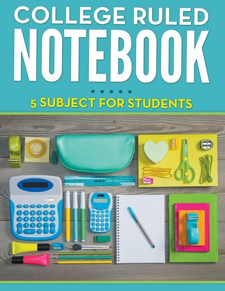 Produktbild: College Ruled Notebook - 5 Subject For Students