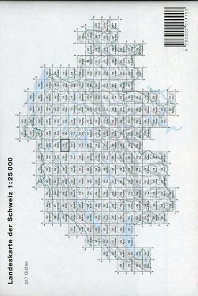 Produktbild: Swisstopo 1 : 25 000 Hitzkirch