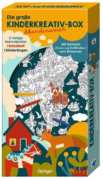 Die große Kinderkreativ-Box: Skandinavien, von Valtteri Parikka, Verlag Friedrich Oetinger GmbH, 4260512188542