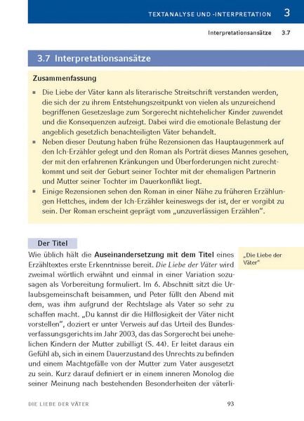 Produktbild: Die Liebe der V&auml;ter von Thomas Hettche