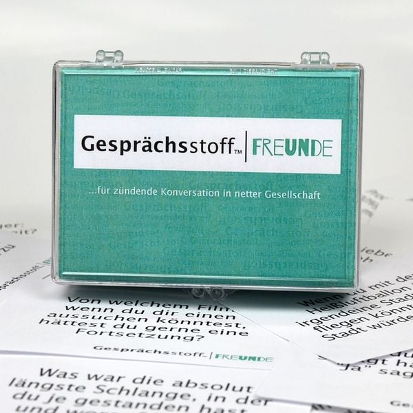 Produktbild: Pegasus - Gespr&auml;chsstoff Freunde, Kartenspiel
