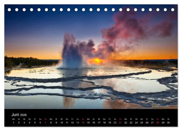 Produktbild: Wild, Wild Places 2026 (Tischkalender 2026 DIN A5 quer), CALVENDO Monatskalender
