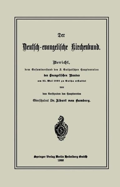 Produktbild: Der Deutsch-evangelische Kirchenbund