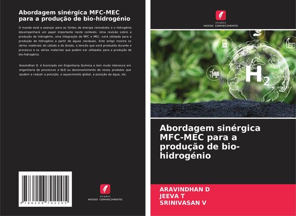 Produktbild: Abordagem sin&eacute;rgica MFC-MEC para a produ&ccedil;&atilde;o de bio-hidrog&eacute;nio