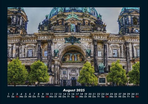 Produktbild: Berlin 2025 Fotokalender DIN A4