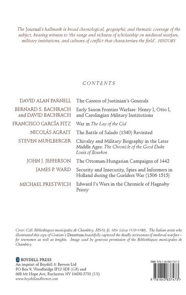 Produktbild: Journal of Medieval Military History