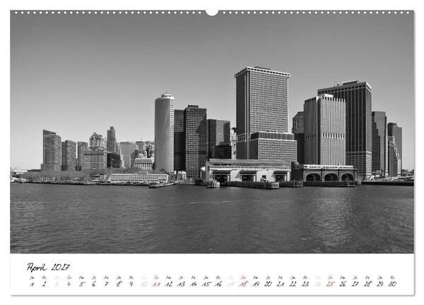 Produktbild: New York &ndash; The Big Apple (hochwertiger Premium Wandkalender 2027 DIN A2 quer), Kunstdruck in Hochglanz