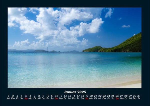 Produktbild: Die sch&ouml;nsten Meereslandschaften 2025 Fotokalender DIN A4