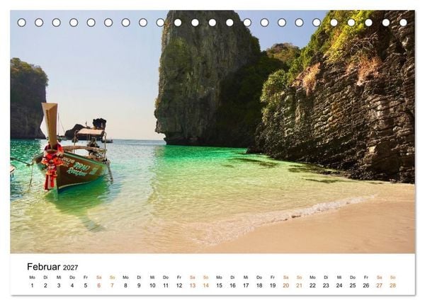 Produktbild: S&uuml;dostasien - Thailand, Philippinen, Bali (Tischkalender 2027 DIN A5 quer), CALVENDO Monatskalender