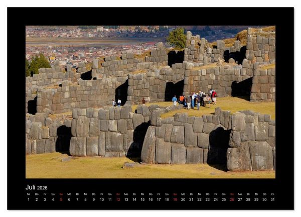 Produktbild: Peru, die Inkas und ihre Ahnen (hochwertiger Premium Wandkalender 2026 DIN A2 quer), Kunstdruck in Hochglanz