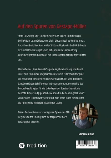 Produktbild: Schattenmann der Staatssicherheit
