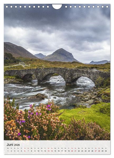 Produktbild: Schottland - Isle of Skye & Umgebung (Wandkalender 2026 DIN A4 hoch), CALVENDO Monatskalender