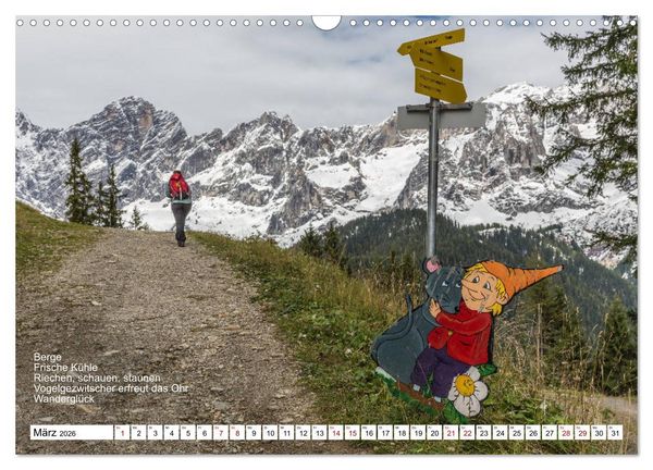 Produktbild: Mit Elfchen durch das Jahr (Wandkalender 2026 DIN A3 quer), CALVENDO Monatskalender