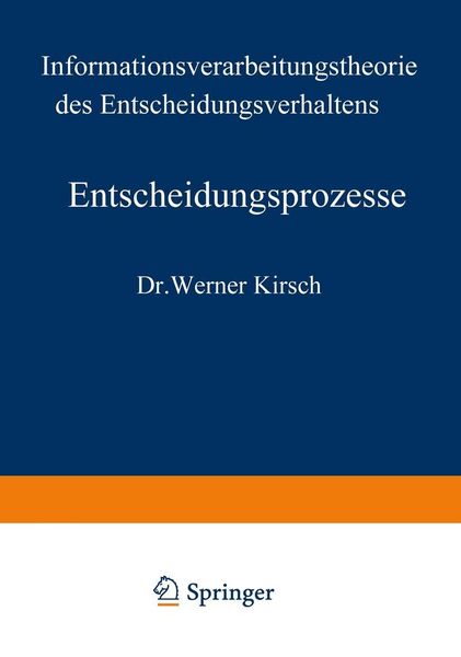 Produktbild: Entscheidungsprozesse
