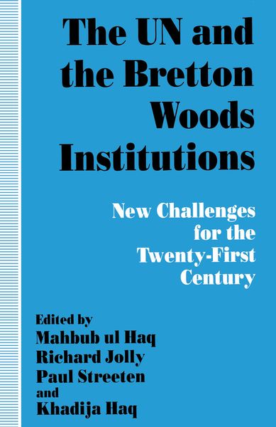 Produktbild: The UN and the Bretton Woods Institutions