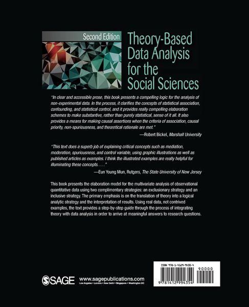 Produktbild: Theory-Based Data Analysis for the Social Sciences