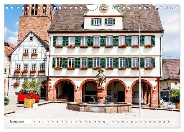 Produktbild: Weil der Stadt - einfach liebenswert (Wandkalender 2026 DIN A4 quer), CALVENDO Monatskalender