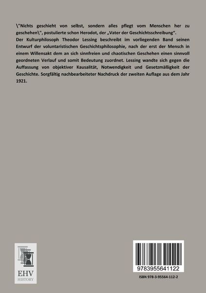 Produktbild: Geschichte als Sinngebung des Sinnlosen
