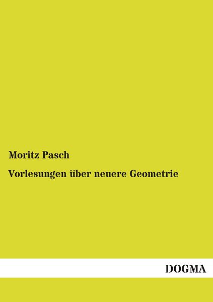 Produktbild: Vorlesungen &uuml;ber neuere Geometrie