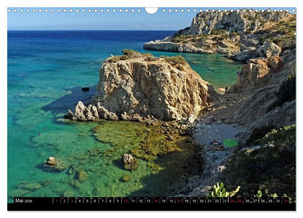 Produktbild: Karpathos / Griechenland (Wandkalender 2026 DIN A3 quer), CALVENDO Monatskalender