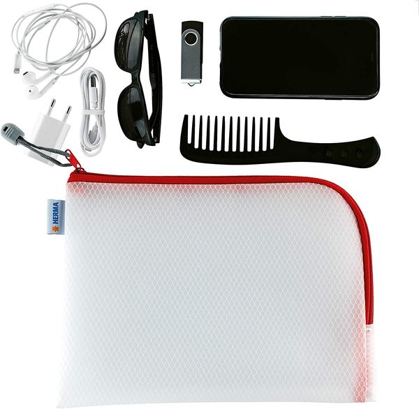 Produktbild: Herma Universaltasche A5 26x20cm rot