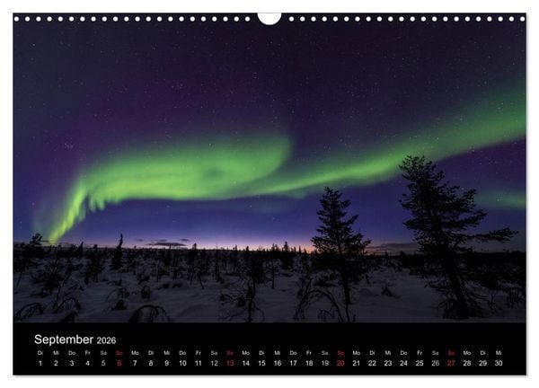 Produktbild: Nordlichter (Wandkalender 2026 DIN A3 quer), CALVENDO Monatskalender