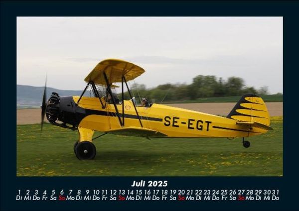 Produktbild: Flugzeuge 2025 Fotokalender DIN A5