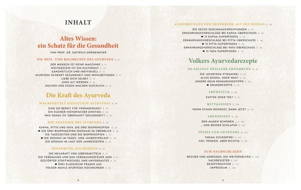 Heilsam kochen mit Ayurveda