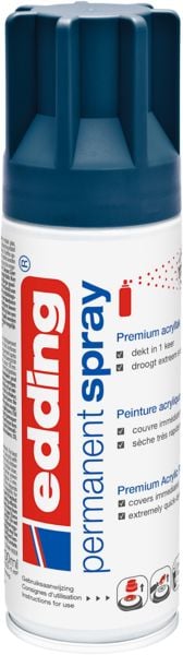 Produktbild: 5200 Permanent Spray, elegant nachtblau matt, 200ml Premium Acryllack