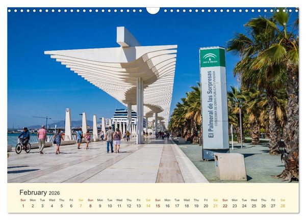 Produktbild: Costa del Sol - the sunny side of Andalusia (Wall Calendar 2026 DIN A3 landscape), CALVENDO 12 Month Wall Calendar