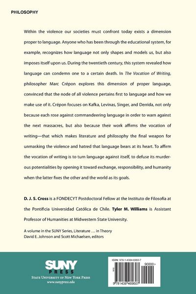 Produktbild: The Vocation of Writing