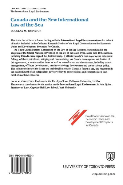 Produktbild: Canada and the New International Law of the Sea