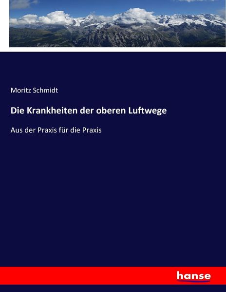 Produktbild: Die Krankheiten der oberen Luftwege