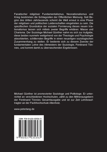 Produktbild: Masse und Charisma