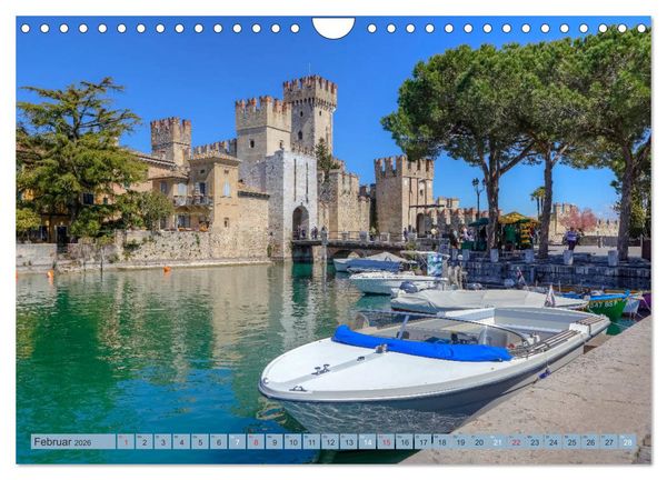 Produktbild: Gardasee, das Paradies im Norden Italiens (Wandkalender 2026 DIN A4 quer), CALVENDO Monatskalender