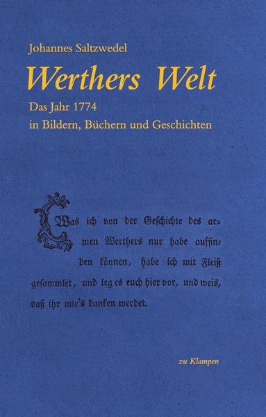 Produktbild: Werthers Welt