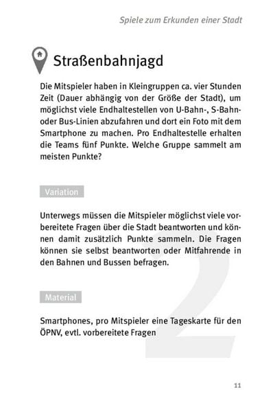 Produktbild: Die 50 besten Stadtspiele