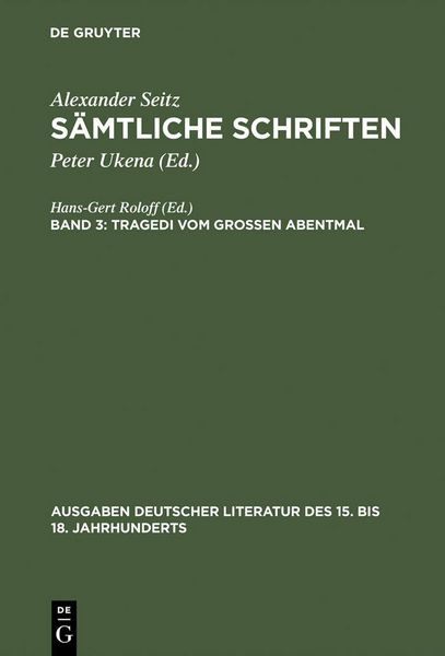 Produktbild: Tragedi vom Gro&szlig;en Abentmal