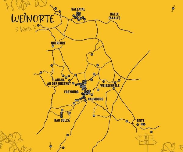 Produktbild: Weinorte an Saale und Unstrut